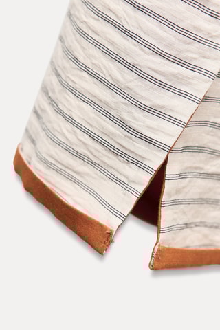 Robe portefeuille - Ecru