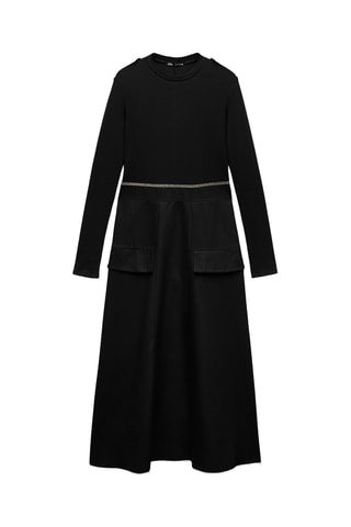 Robe longue - Marron foncé