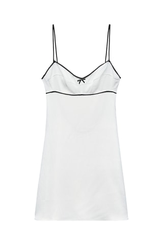 Robe droite - Blanc