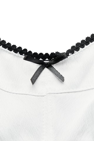 Robe droite - Blanc