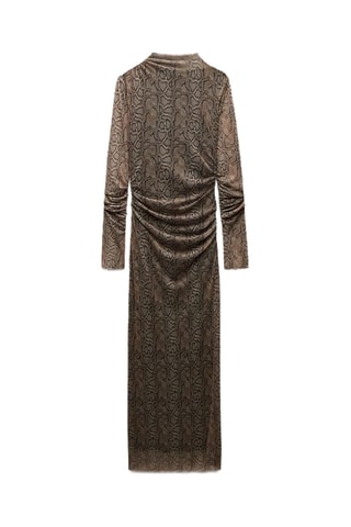 Robe droite - Marron clair