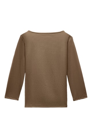T-shirt - Marron