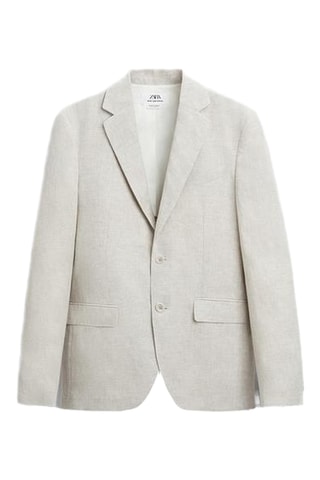 Veste en lin - Ecru