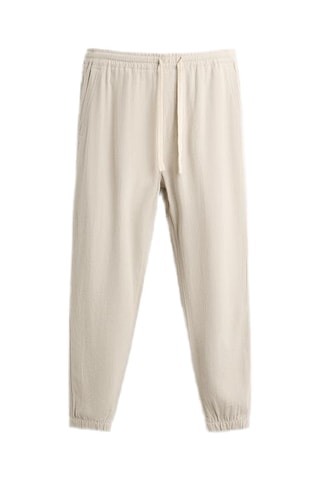 Jogging en lin - Beige