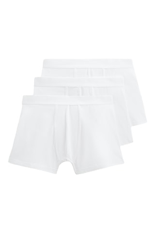3 boxers - Blanc