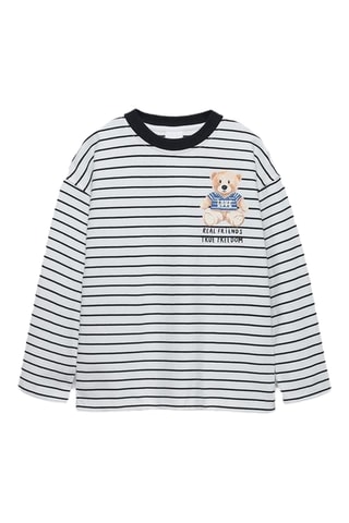 T-shirt - Blanc et noir