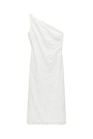 Robe asymétrique - Blanc