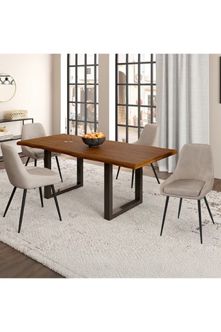 4 chaises Olivia - 47,5 x 79 x 54 cm
