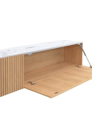 Meuble TV 2 abattants Marceau - 180 x 30 x 30 cm