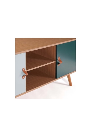 Meuble TV 2 portes Aria - 113 x 53,5 x 39,5 cm