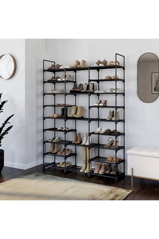 Etagère range chaussures modulable - 127 x 157 x 31 cm
