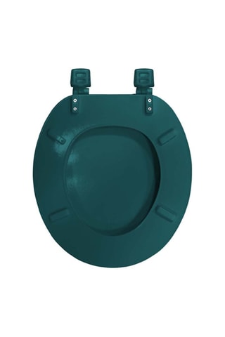 Abattant WC Ginkoblue Bleu canard - 37 x 47 cm