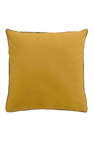 Parure de couette en coton 57 fils/cm² Linette - Jaune
