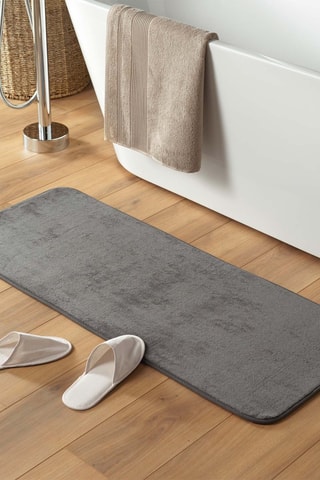 Tapis de bain Vitamine Anthracite - 50 x 120 cm
