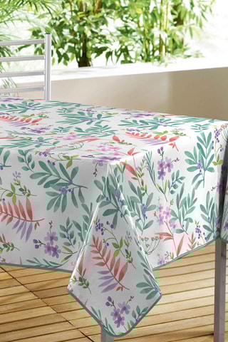 Nappe rectangulaire Herbella Blanc