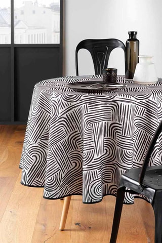 Nappe ronde Pandore Noir