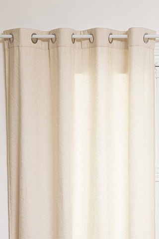 Rideau Zuri - Ivoire - 140 x 260 cm