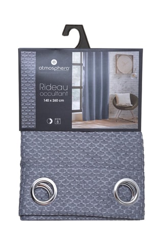 Rideau Mattone - Gris - 140 x 260 cm