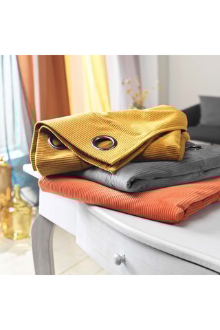 Rideau en velours Casual - Camel - 140 x 260 cm