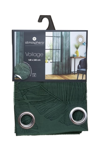 Voilage Devo - Vert - 140 x 240 cm