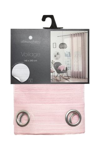 Voilage Louis - Rose - 140 x 240 cm