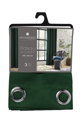 Rideau Odelie - Vert - 140 x 260 cm