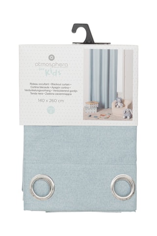 Rideau Filis - Bleu - 140 x 260 cm