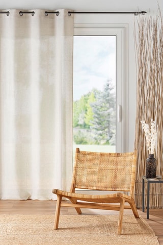 Rideau Pauline - Naturel - 140 x 240 cm