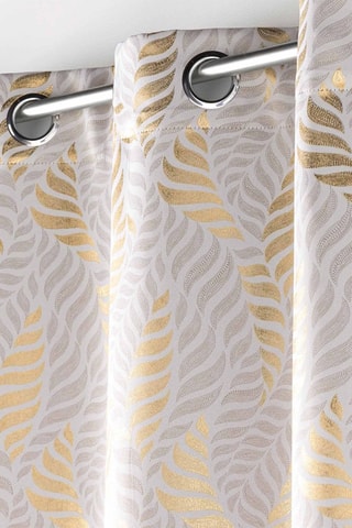 Rideau Lyra - Blanc - 140 x 260 cm