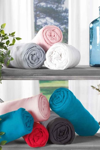 Drap-housse en coton Jersy Noir