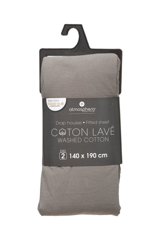 Drap-housse Vilma - Gris