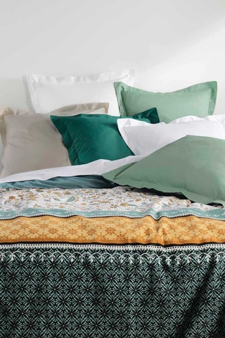 Taie d'oreiller en coton biologique 57 fils/cm² Biolina - Gris