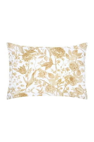 Taie d'oreiller en coton  78 fils/cm² Jacinthe - Blanc