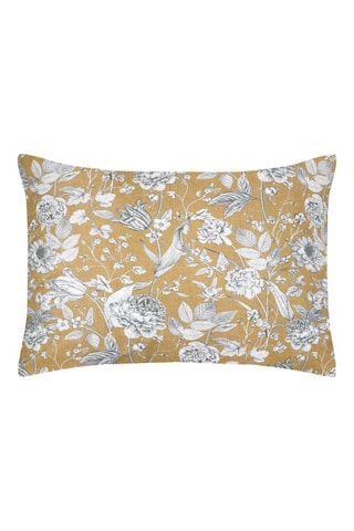 Taie d'oreiller en coton  78 fils/cm² Jacinthe - Blanc