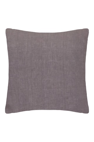 Taie d'oreiller en lin Linah - Gris