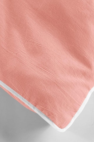 Parure de couette en coton 57 fils/cm² Linette - Rose