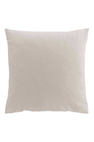 Parure de couette en coton 57 fils/cm² Maxine - Sable