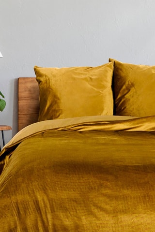 Parure de couette Velina Ocre