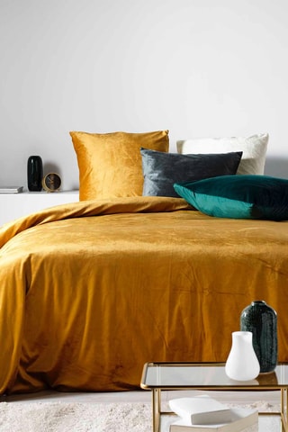 Parure de couette Velina Ocre