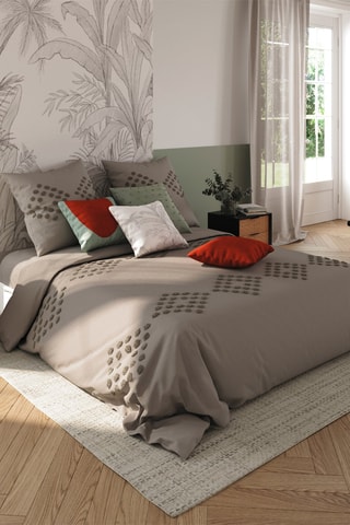 Parure de couette Vilma - Gris