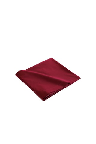 Drap plat en coton biologique Biolina Bordeaux