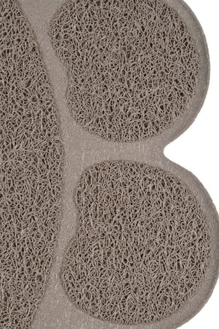 Tapis en PVC souple Taupe - 40 x 30 cm