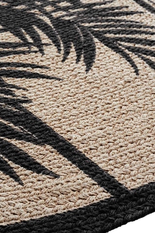 Tapis Tropic Nature - Beige et noir