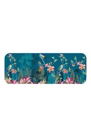 Tapis Alouette - Bleu et rose - 45 x 120 cm