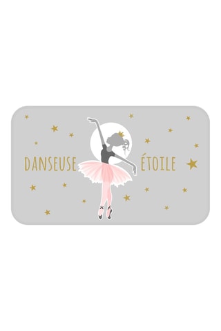Tapis Danseuse Etoile - Gris et rose