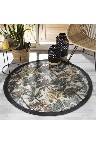 Tapis Balinesia Beige et vert