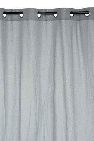 Voilage Oya - Bleu - 140 x 250 cm