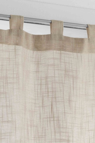 Paire de voilages Haltona - Noisette - 60 x 90 cm