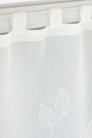 Paire de voilages Berry - Blanc - 2 x 60 x 120 cm