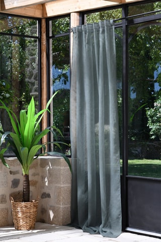 Cortina Derby Caqui - 140 x 260 cm